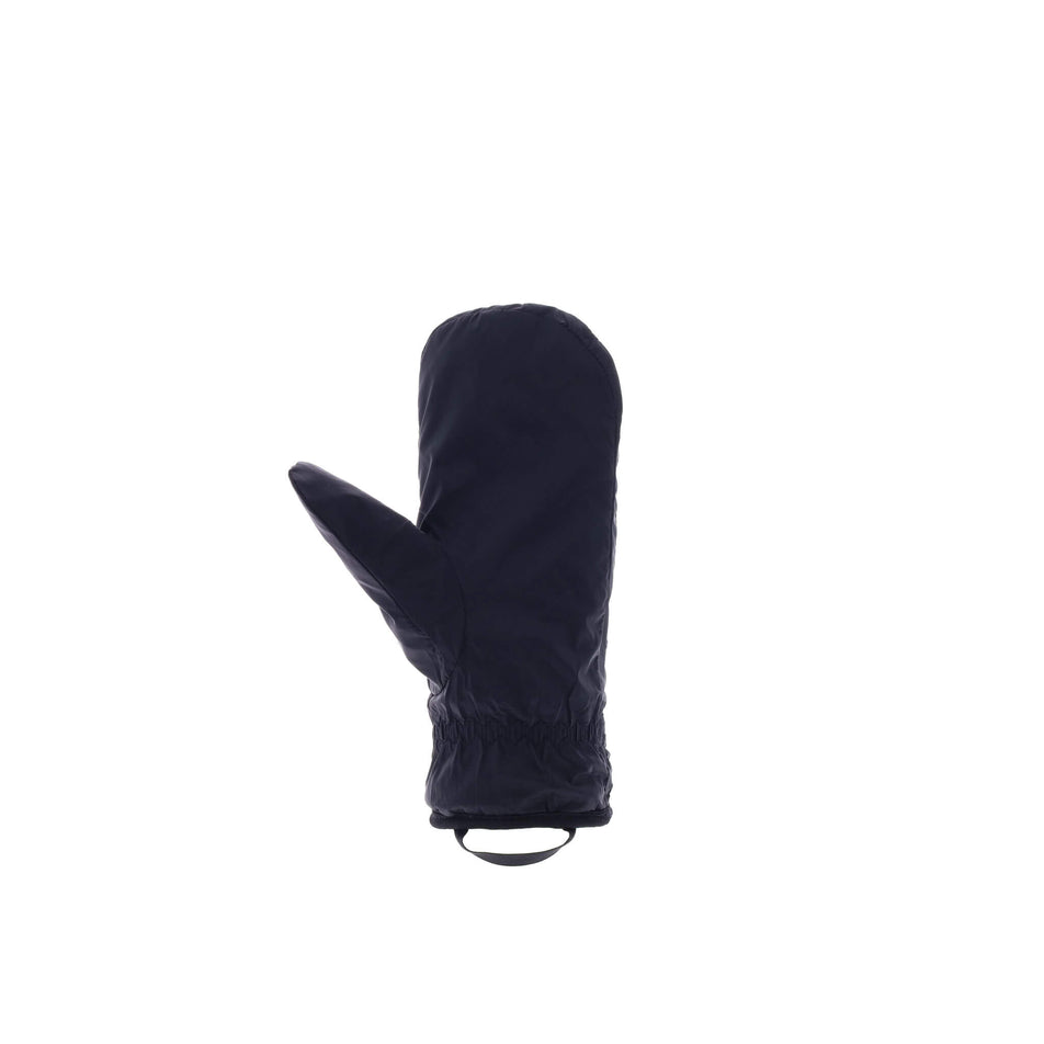 Palm side of the left glove from a pair of INOV8 Unisex Waterproof Overmitts in the Black colourway. (8523660066978)
