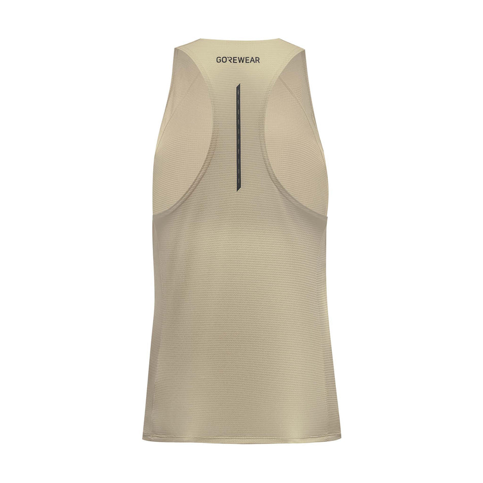 The back of the GOREWEAR Women's Contest 2.0 Singlet in the Tech Beige colourway. (8609576190114)