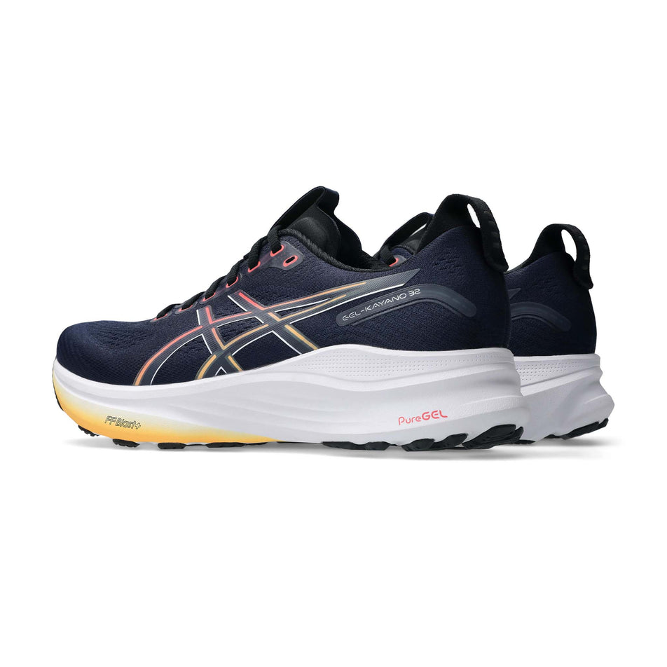 A pair of ASICS Men's Gel-Kayano 32 Running Shoes in the Midnight/Black colourway. (8668534538402)
