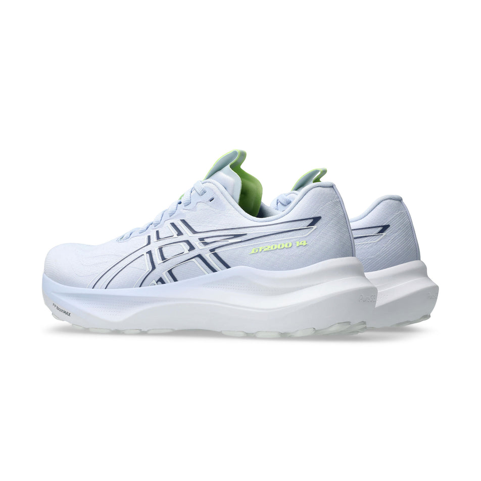 A pair of ASICS Women's GT-2000 14 Running Shoes in the Blue Fade/Indigo Fog colourway. (8680755724450)