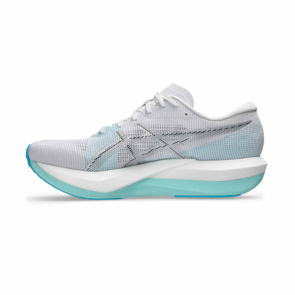 ASICS | Unisex Magic Speed 5 Running Shoes - White/Pure Silver