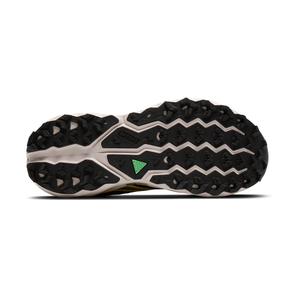 Brooks | Men's Cascadia 19 Running Shoes - Black/Yellow/Chateau