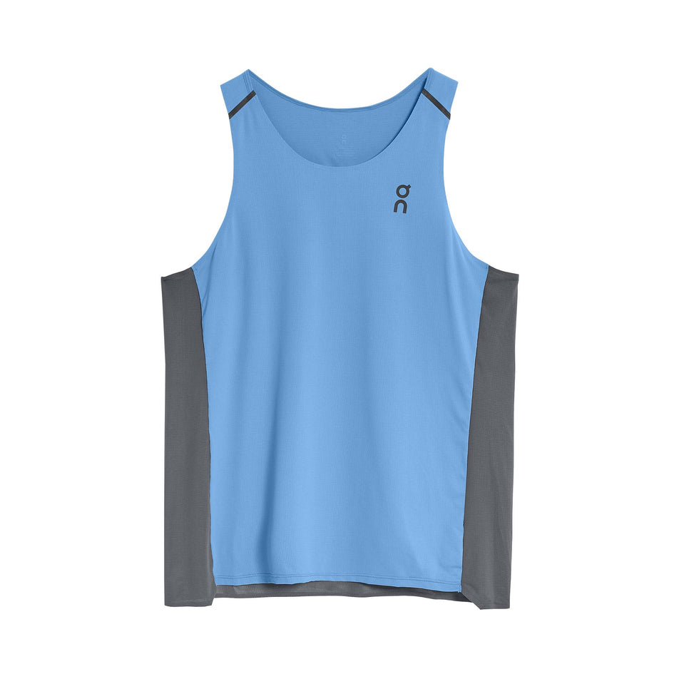 Front view of the On Men's Performance Tank in the Gourami/Rock colourway.