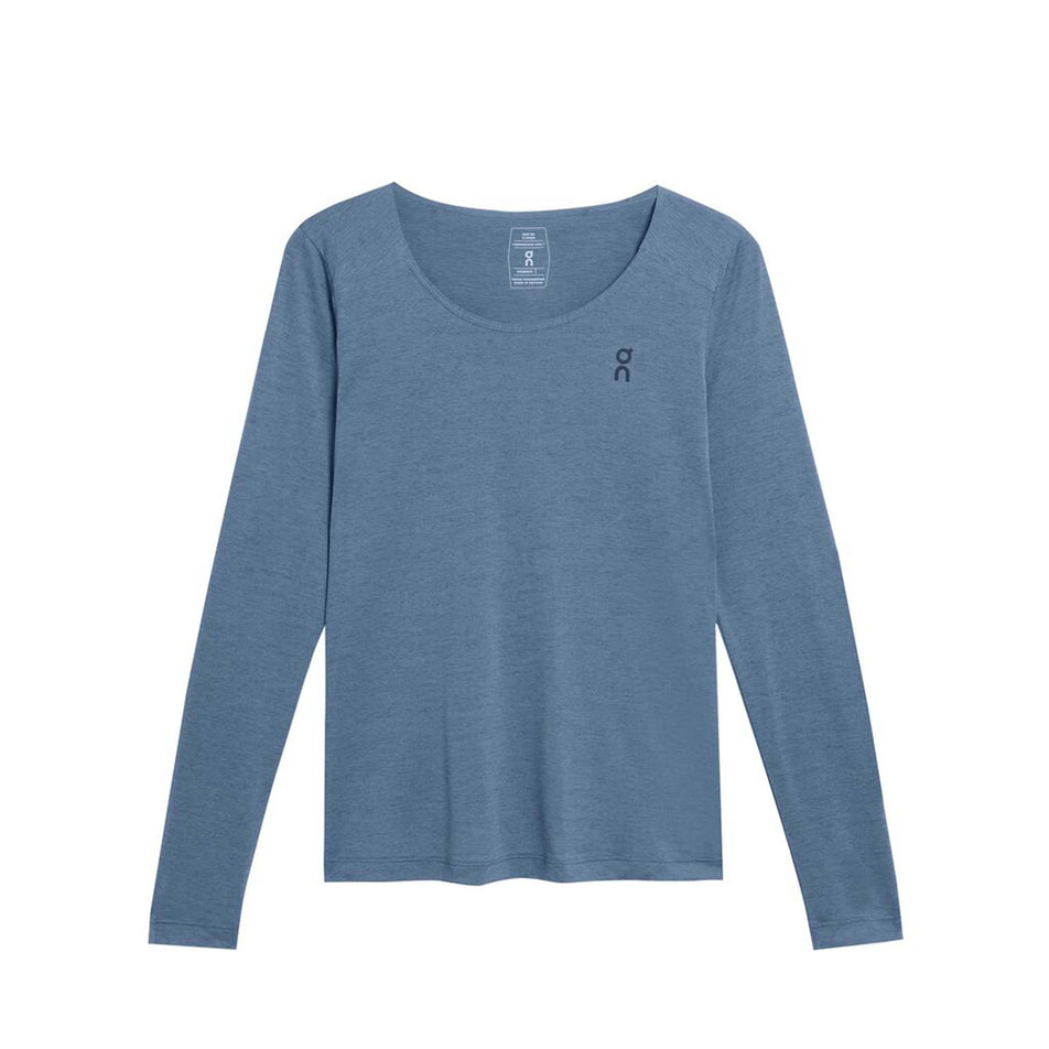 Front view of an On Women's Performance Long-T in the Stellar colourway (8003477209250)