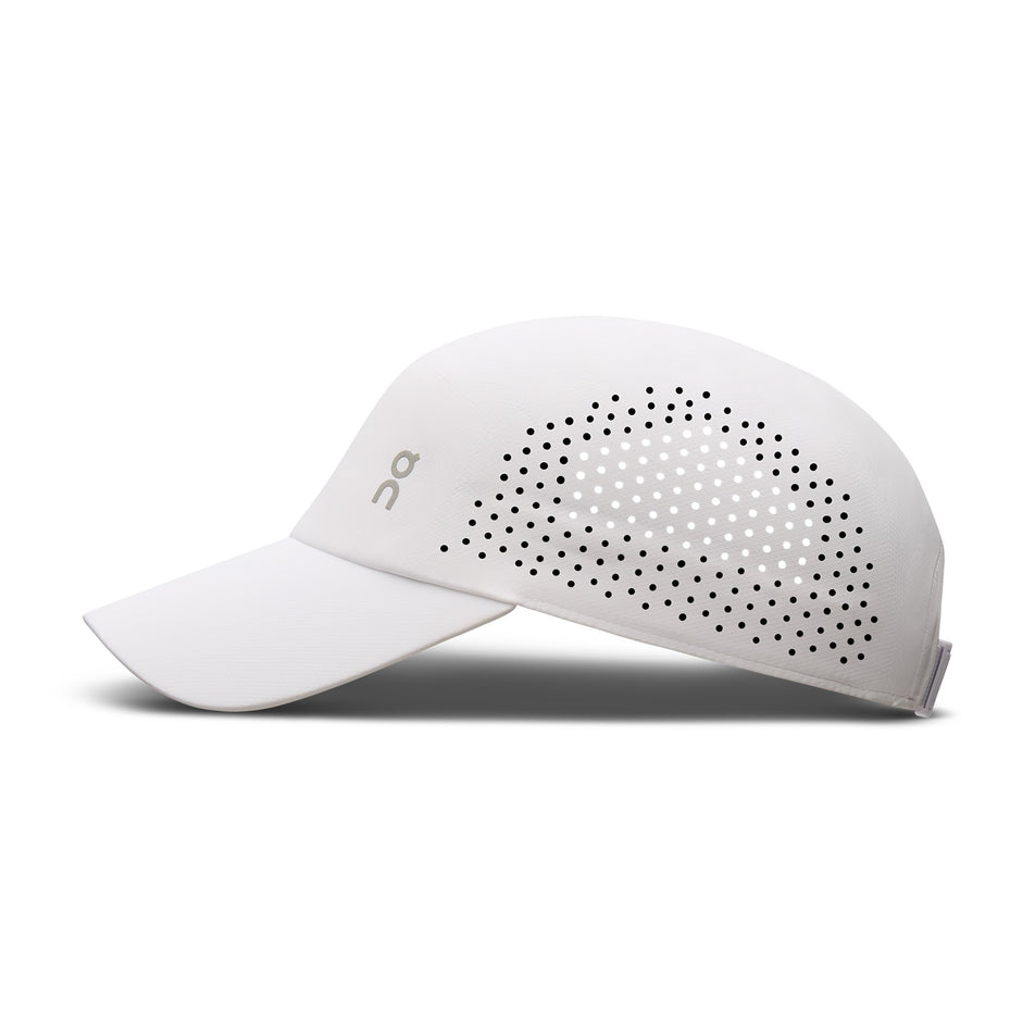 The On Unisex Lightweight Cap in the White colourway. (8717292404898)