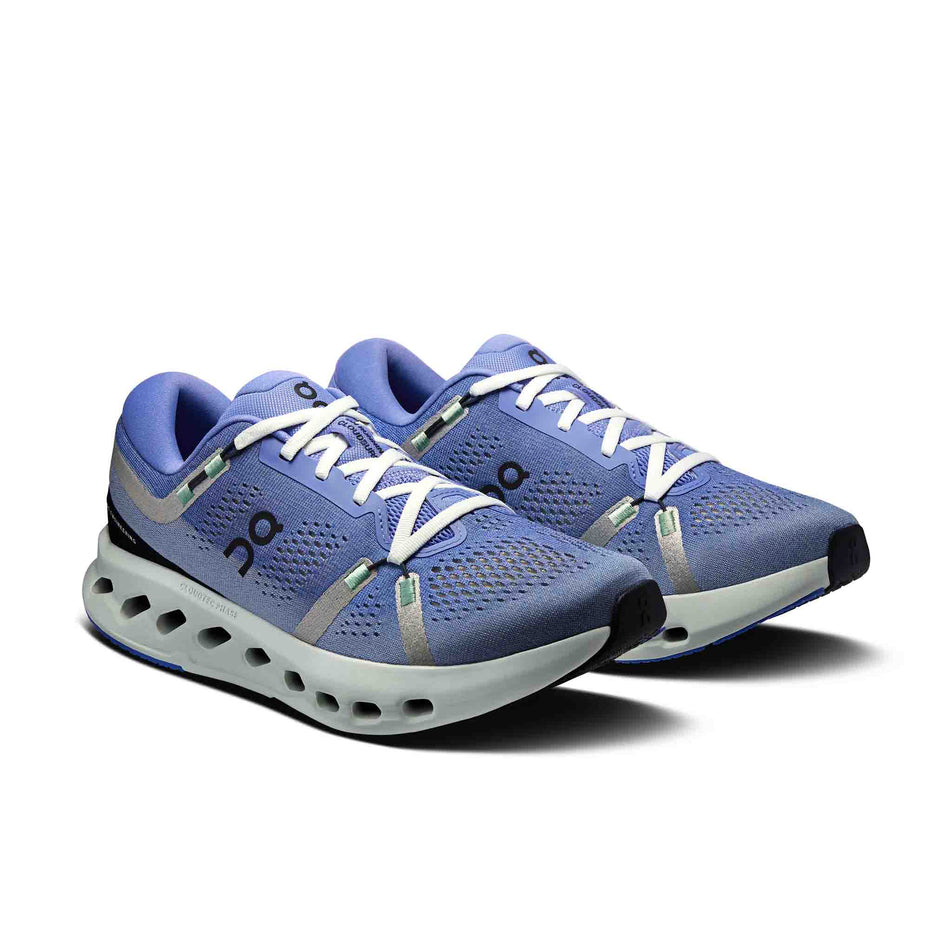 A pair of On Men's Cloudsurfer 2 Running Shoes in the Sailor/Ivory colourway.
