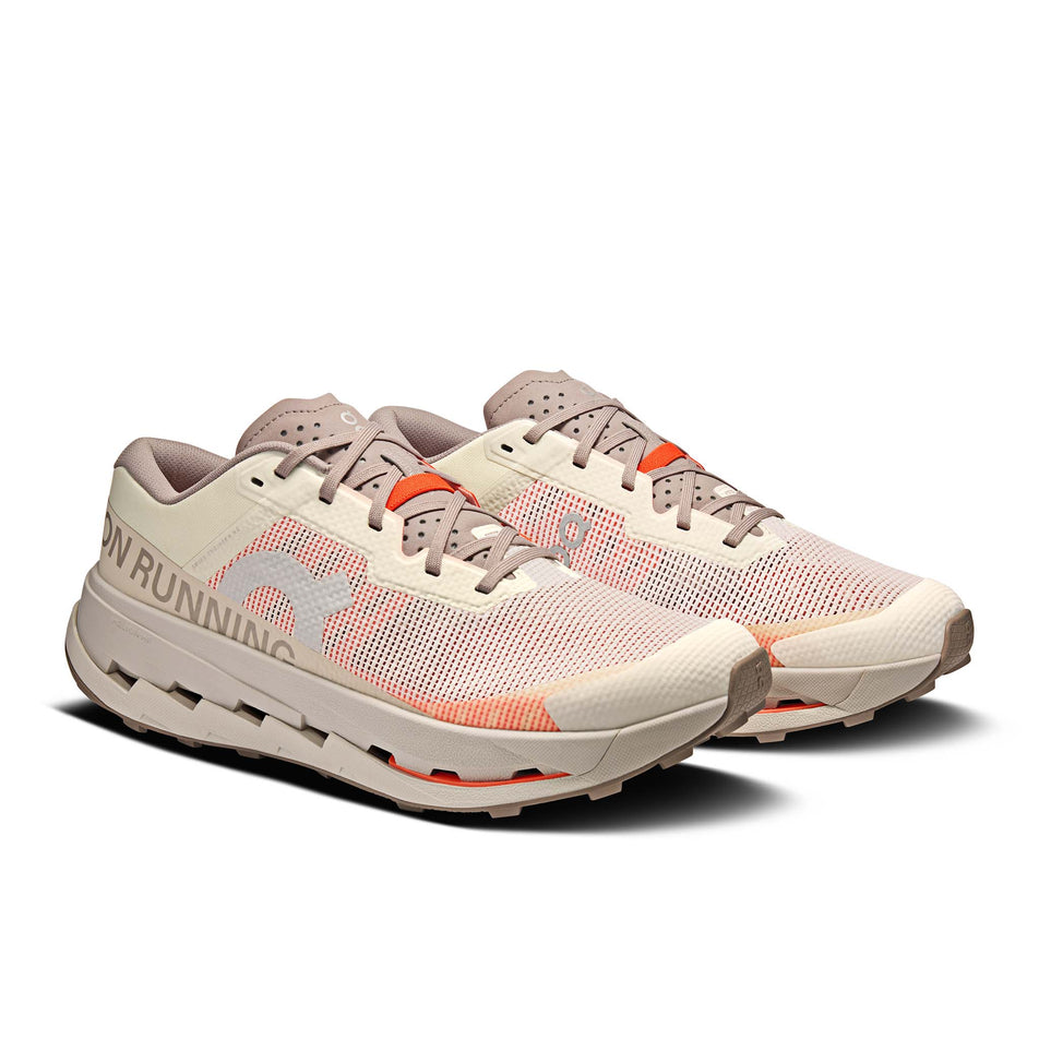 A pair of On Men's Cloudultra 3 Running Shoes in the Cinder/Pearl colourway. (8714511515810)