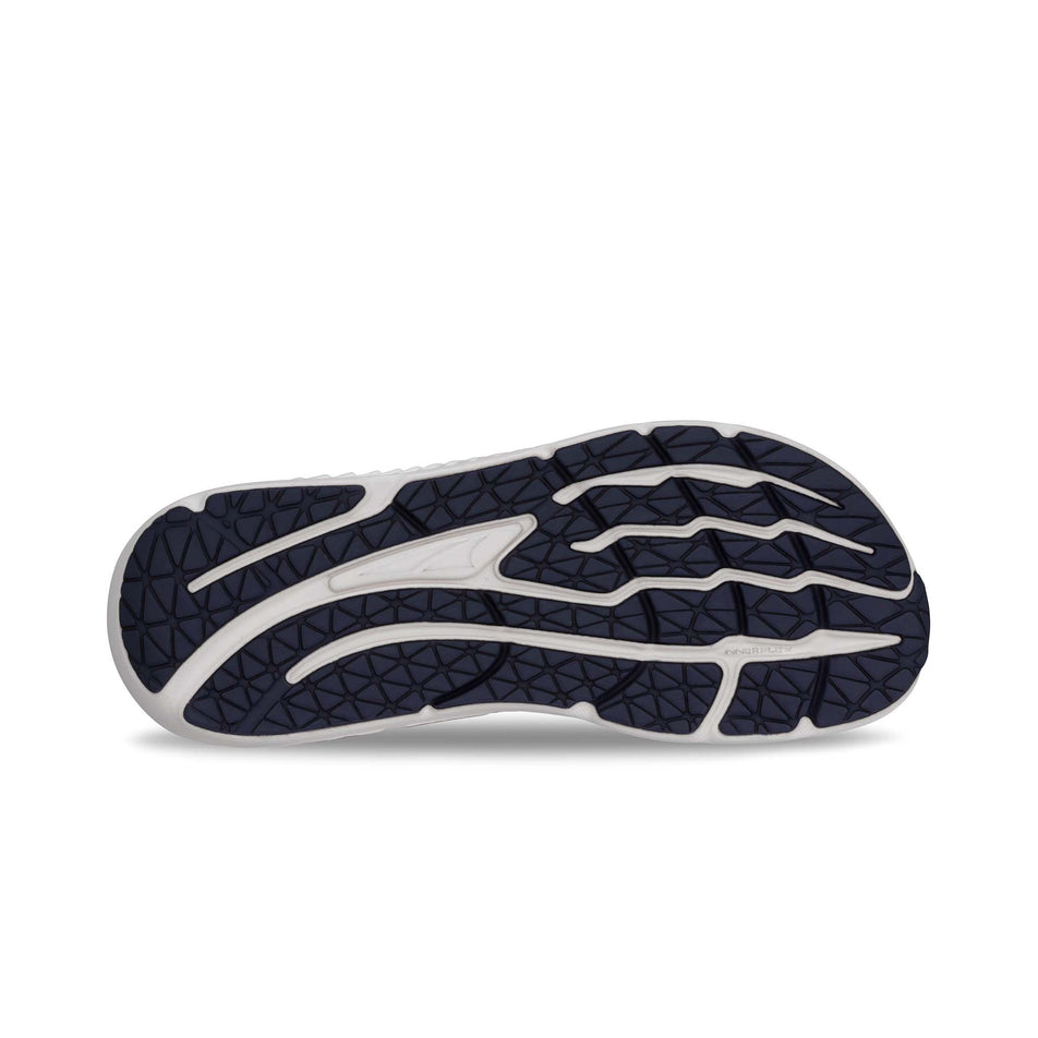 The outsole of the right shoe from a pair of Altra Women's Paradigm 7 Running Shoes in the Purple colourway. (8579788767394)