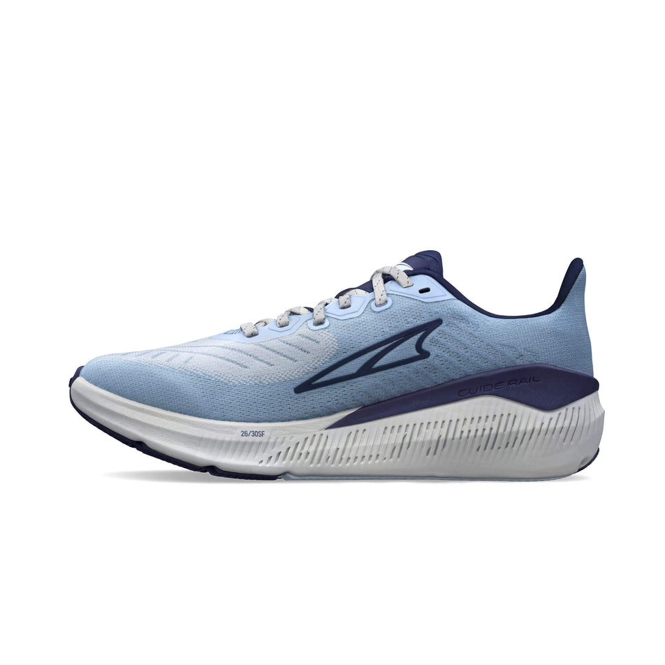 Medial side of the right shoe from a pair of Altra Women's Experience Form Running Shoes in the Blue/Gray colourway (8320581632162)