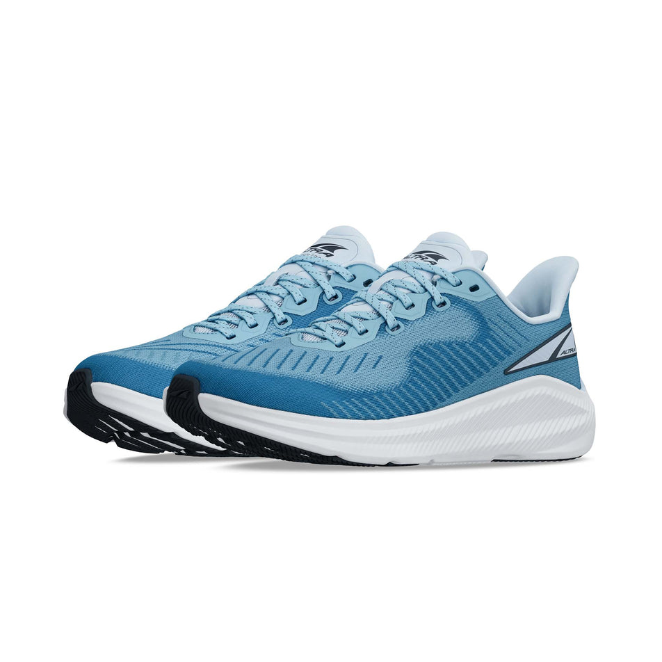A pair of Altra Women's Experience Form Running Shoes -in the Light Blue colourway. (8653255442594)