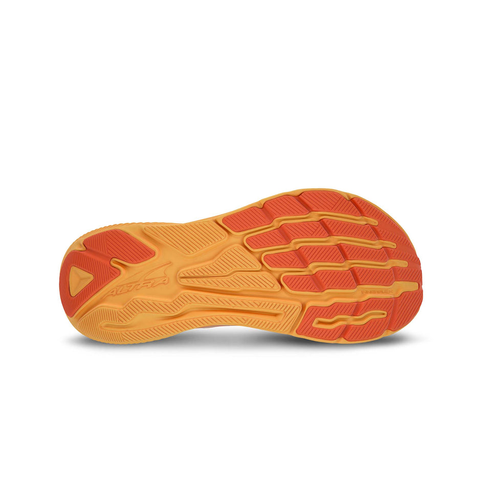 Outsole of the right shoe from a pair of Altra Men's Experience Flow Running Shows in the Sand colourway. (8562803376290)