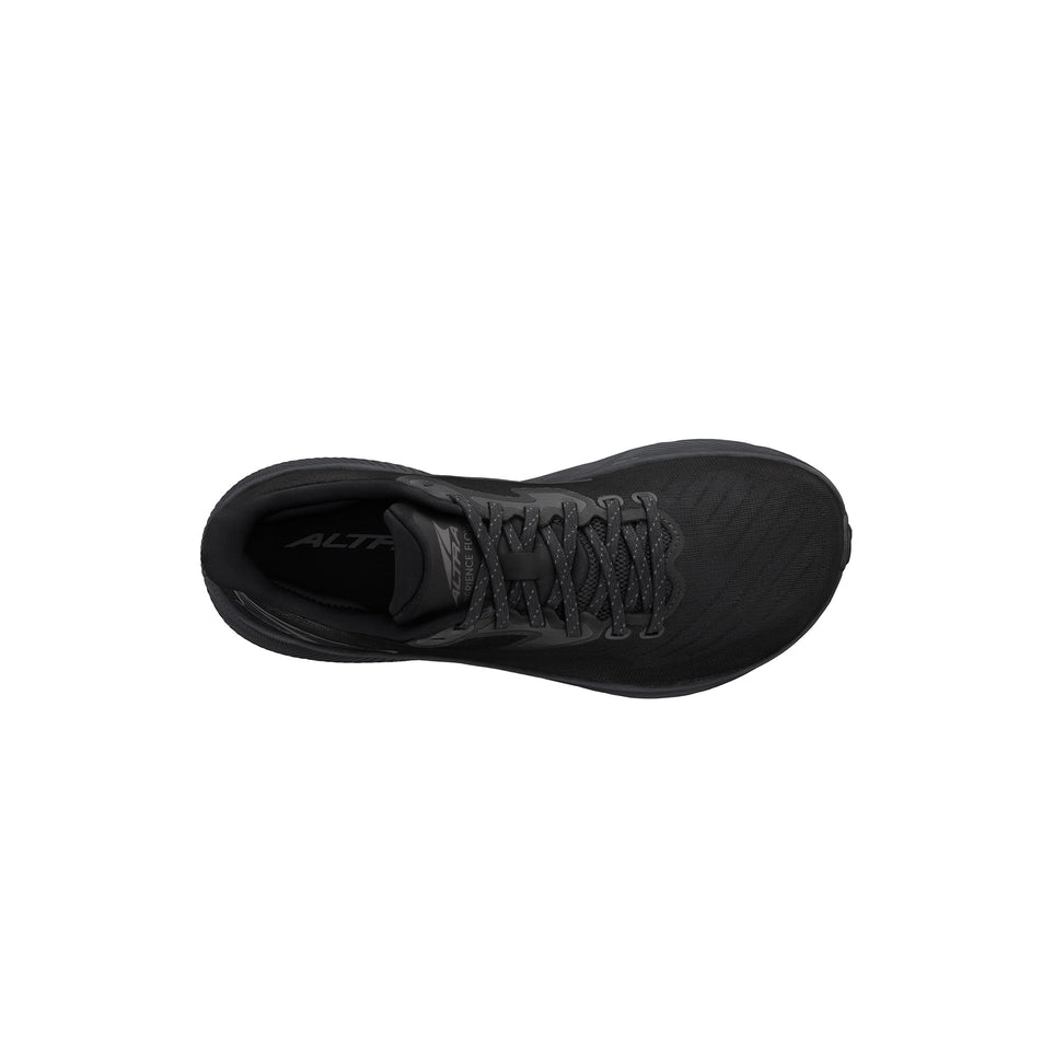 Upper of the right shoe from a pair of Altra Women's Experience Flow Running Shoes in the Black colourway (8440626053282)