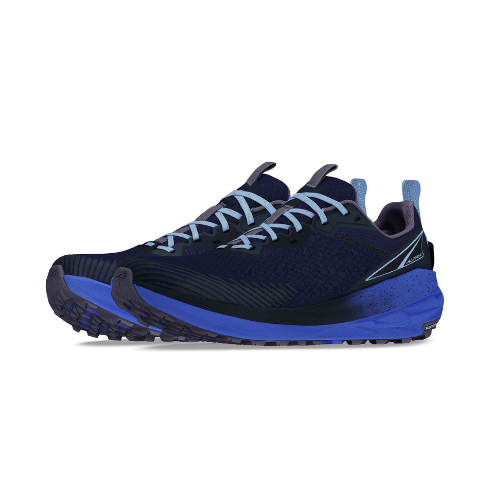 A pair of Altra Men's Experience Wild 2 Running Shoes in the Navy/Black colourway. (8653242499234)