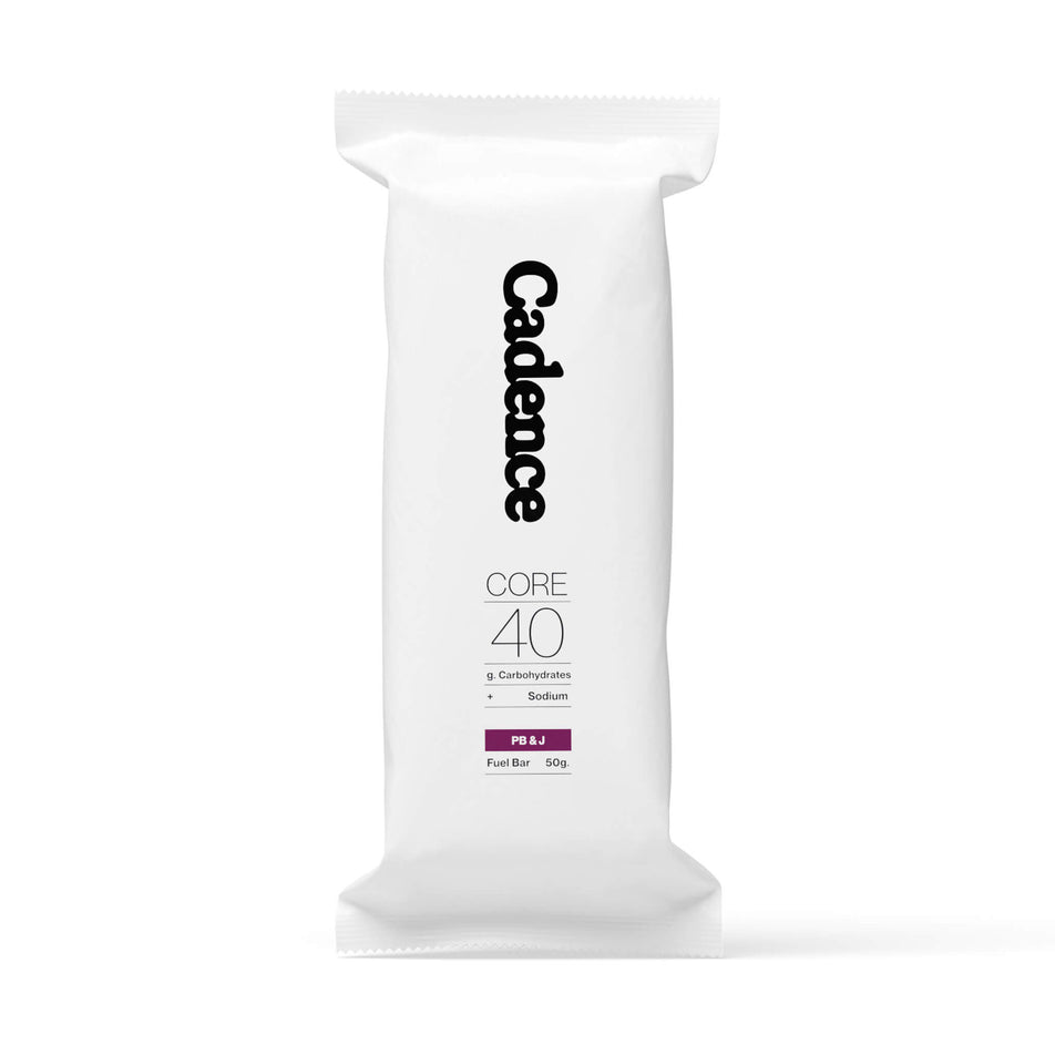 A Cadence Core Fuel Bar in the PB&J flavour. (8731080360098)