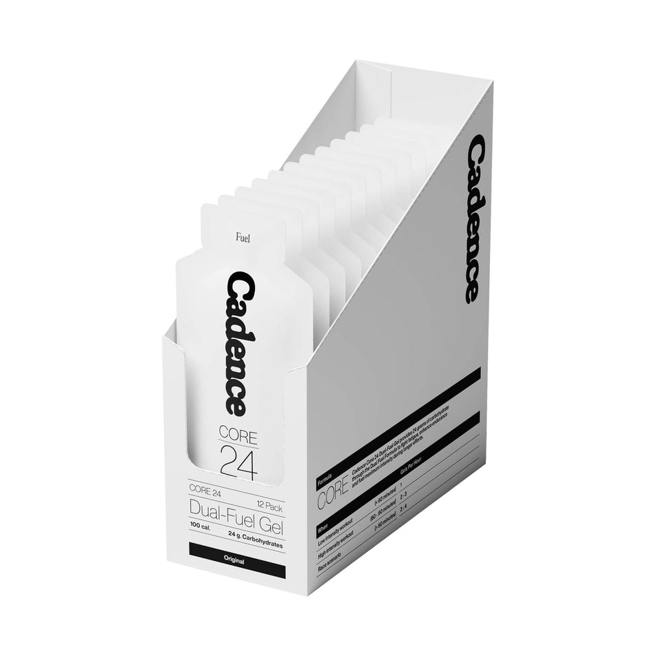 An open box of Cadence Core Gels - Original flavour (8778445029538)