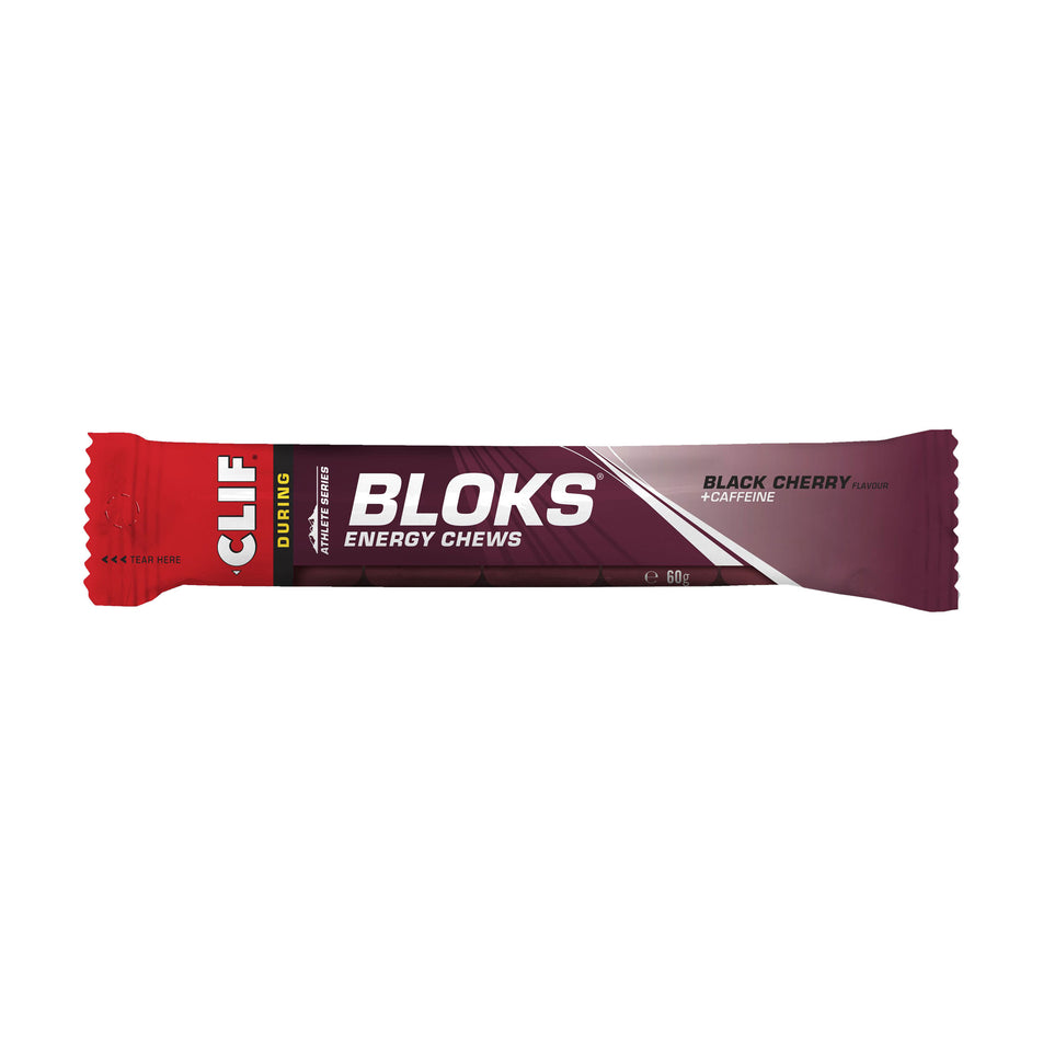 A packet of Clif Bloks in the Black Cherry flavour (7074315272354)
