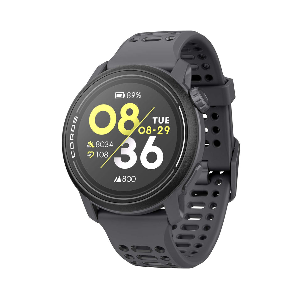 A COROS PACE 3 GPS Sport Watch with Silicone Band in the Black colourway (8053071347874)