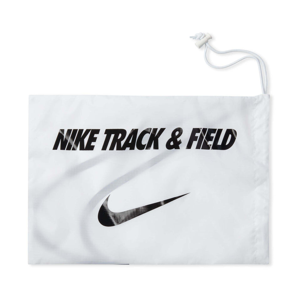 The carry bag that comes with a pair of Nike Unisex Rival Sprint Track & Field Sprinting Spikes in the Sail/Fierce Pink-LT Lemon Twist colourway (8139960189090)