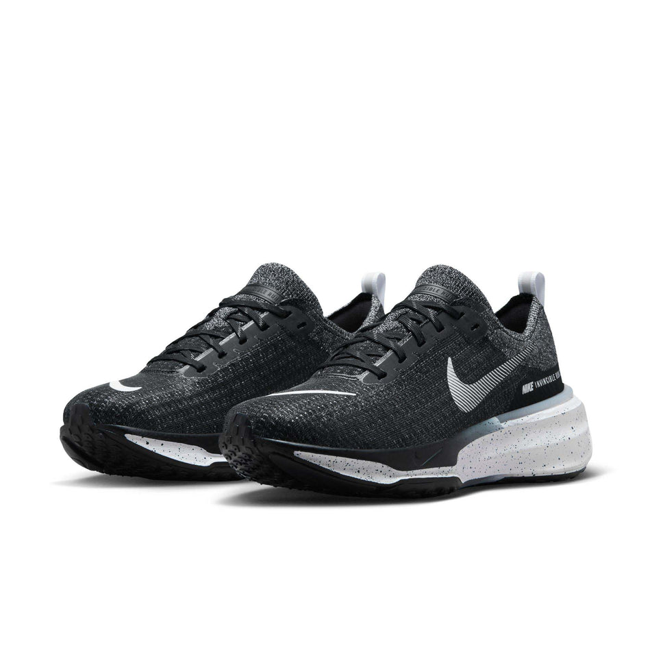 A pair of Nike Men's Invincible 3 Road Running Shoes in the Black/White colourway (8213378465954)