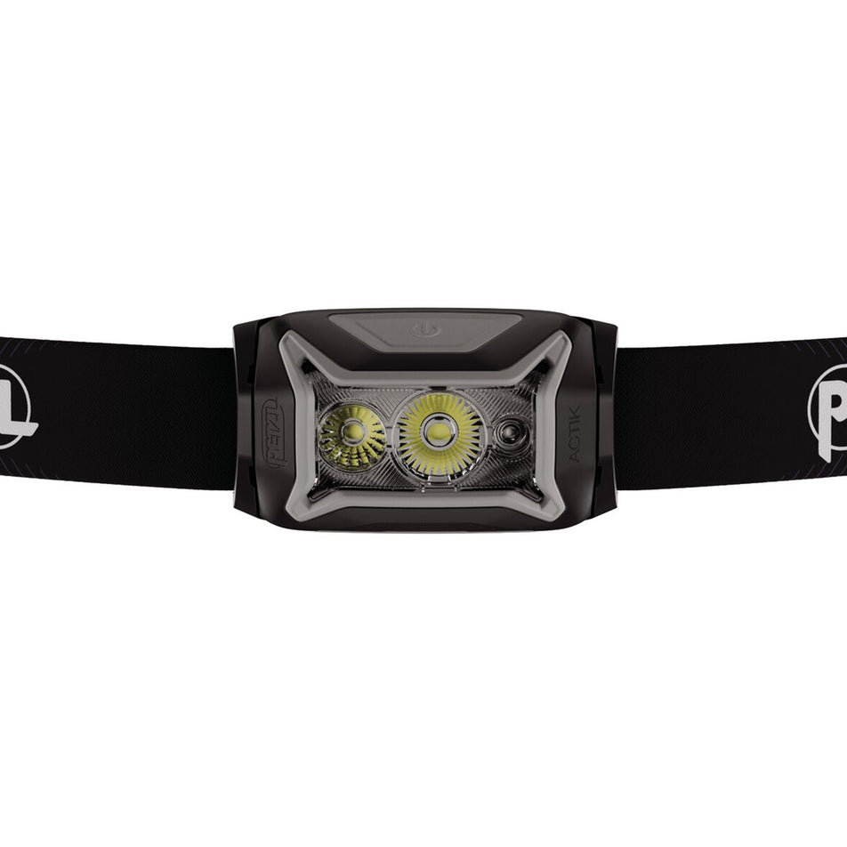 The Petzl ACTIK® CORE Head Torch in the Black colourway.