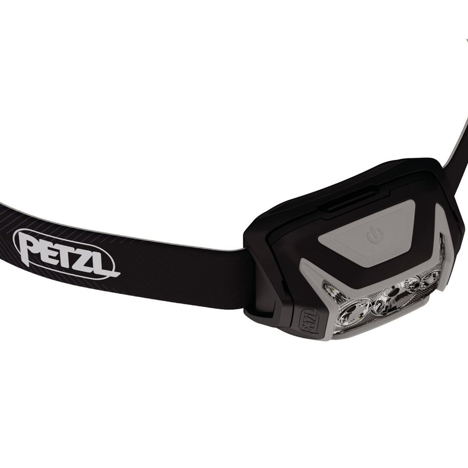 The Petzl ACTIK® CORE Head Torch in the Black colourway.