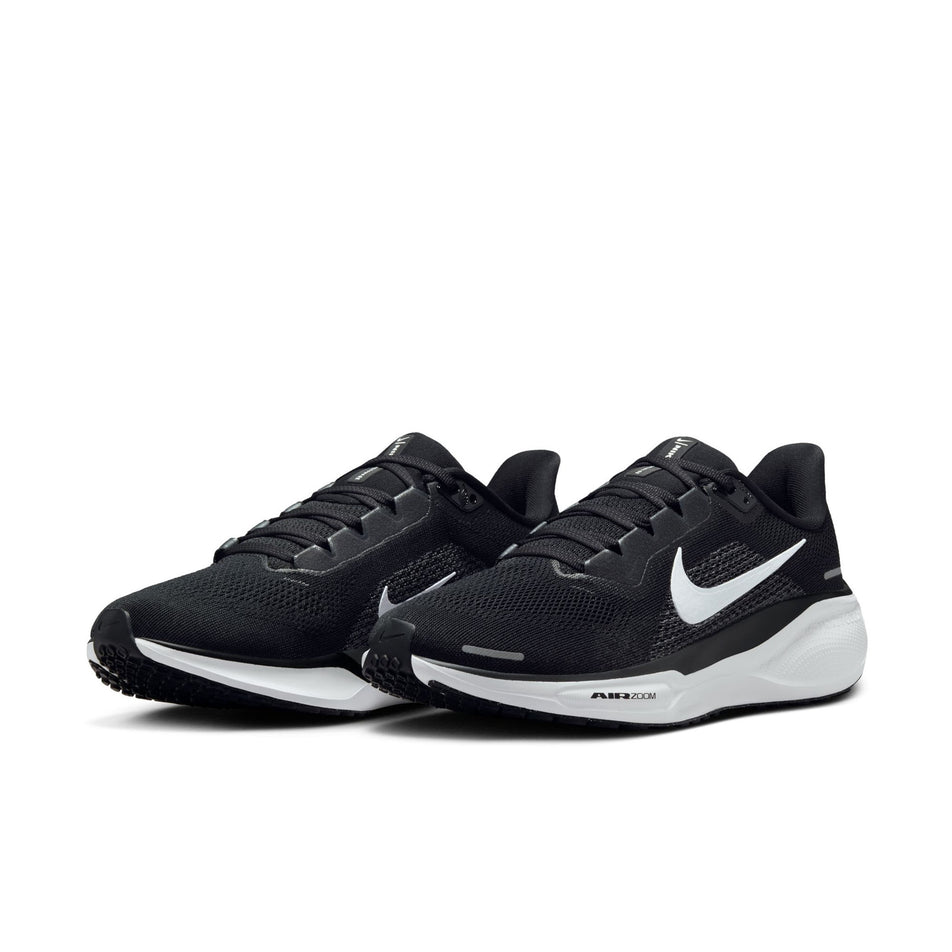 A pair of Nike Women's Pegasus 41 Road Running Shoes in the Black/White-Anthracite colourway. (8686780317858)