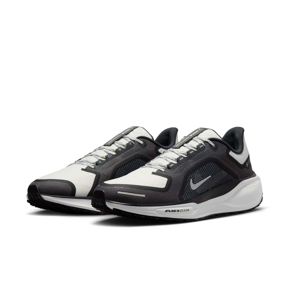 A pair of Nike Men's Pegasus 41 GORE-TEX Road Running Shoes in the Black/Summit White-Anthracite-Iron Grey colourway. (8754793185442)