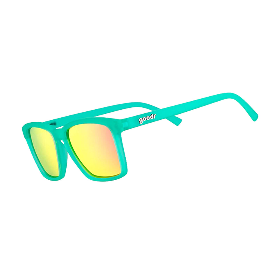 Side view of a pair of goodr Short With Benefits - LFG - Running Sunglasses (8044282609826)