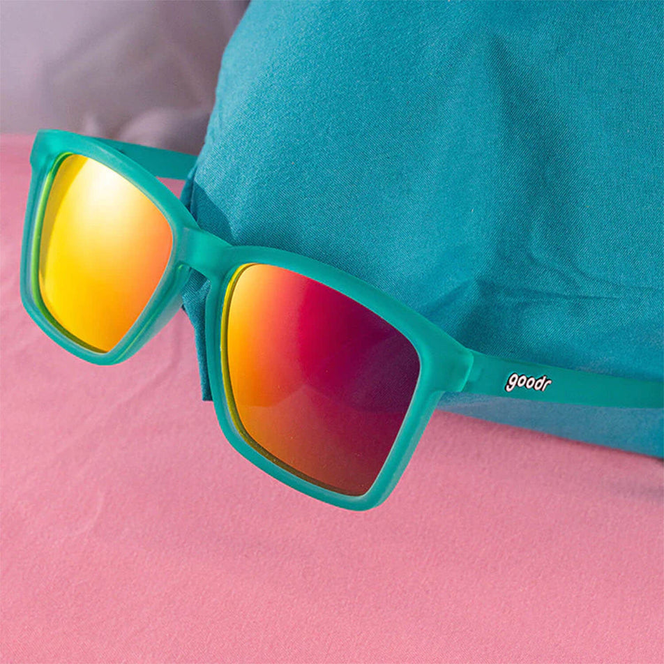 A pair of goodr Short With Benefits - LFG - Running Sunglasses (8044282609826)