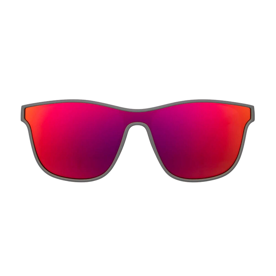 Front view of a pair of goodr Voight-Kampff Vision - VRG - Running Sunglasses