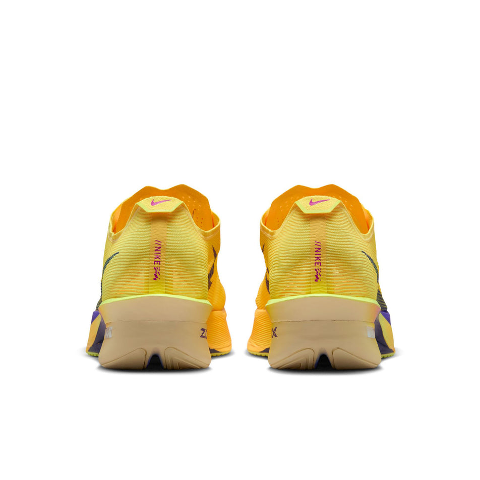 Nike | Women's Vaporfly 4 Road Racing Shoes - Citron Pulse/Indigo Burst-Laser Orange