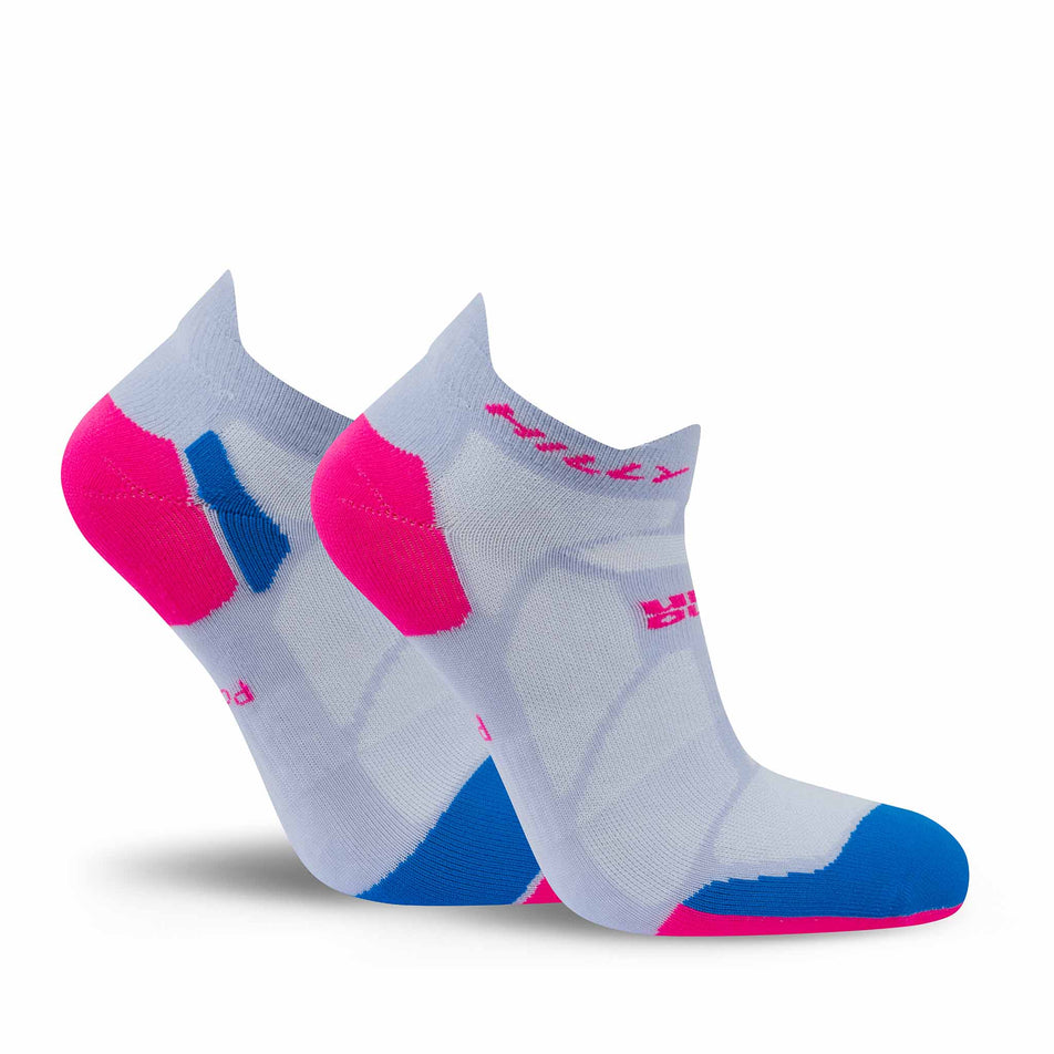 Hilly | Unisex Marathon Fresh Running Socklets - Lilac/Hot Pink