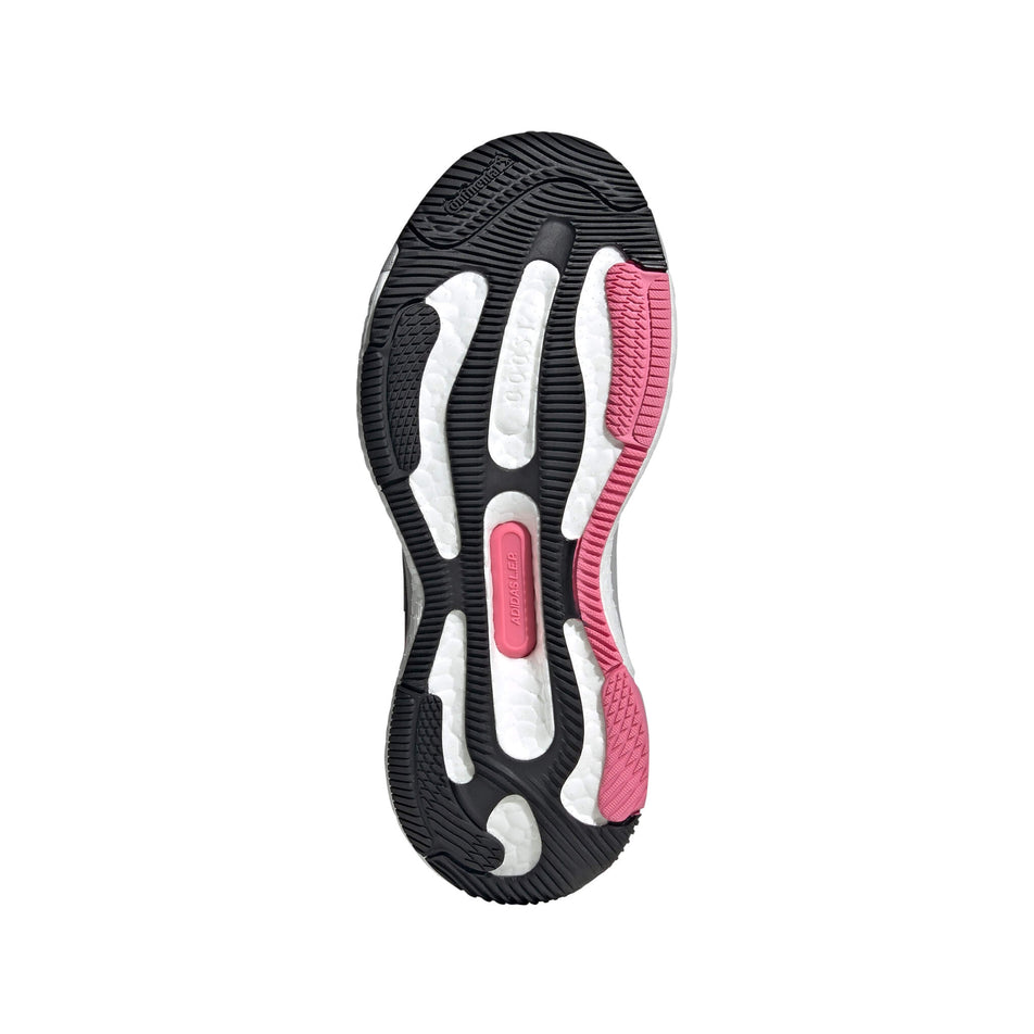 Outsole of the right shoe from a pair of adidas Women's Solarcontrol 2 Running Shoes in the Carbon/Silver Met./Pink Fusion colourway (8024260575394)