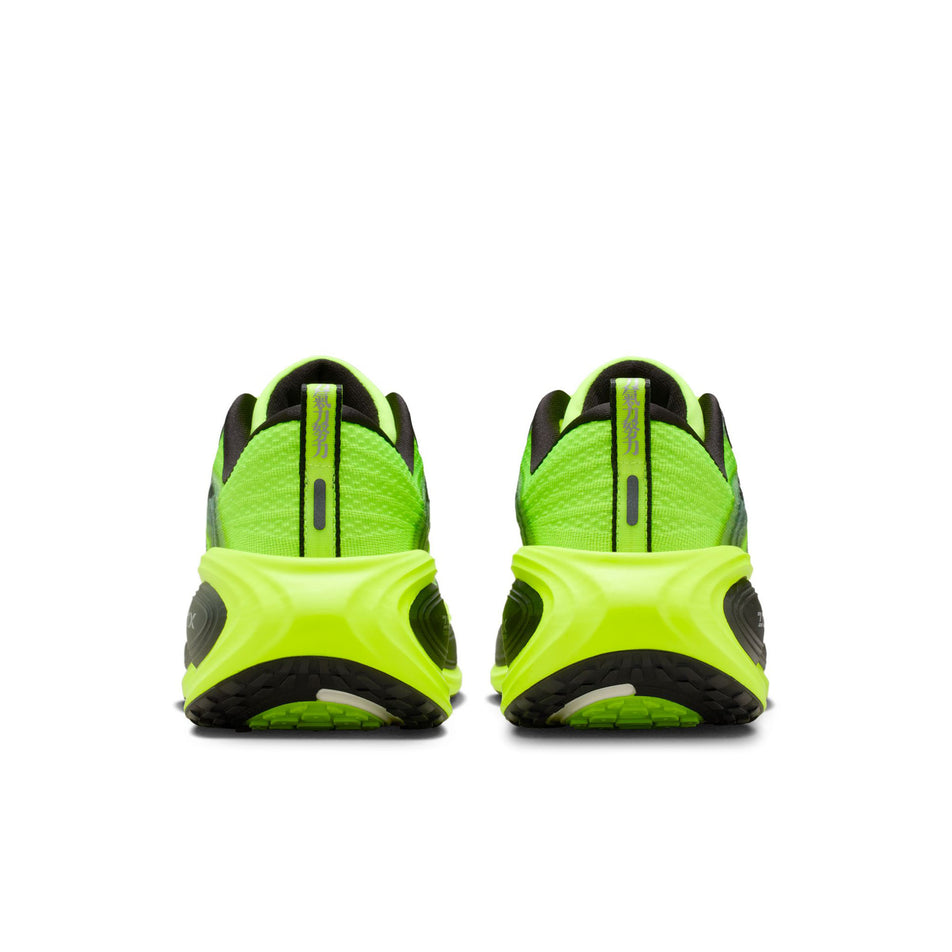 The back of a pair of Nike Men's Vomero Plus SE Road Running Shoes in the Multi-Color/Black-Volt-White colourway.
