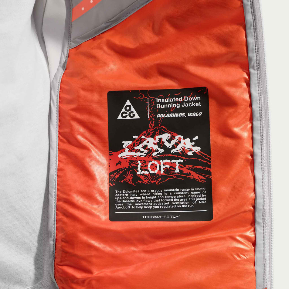 The graphic on the inside of the Nike Women's ACG