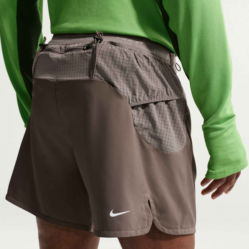 Angled view of a model wearing the Nike Men's ACG