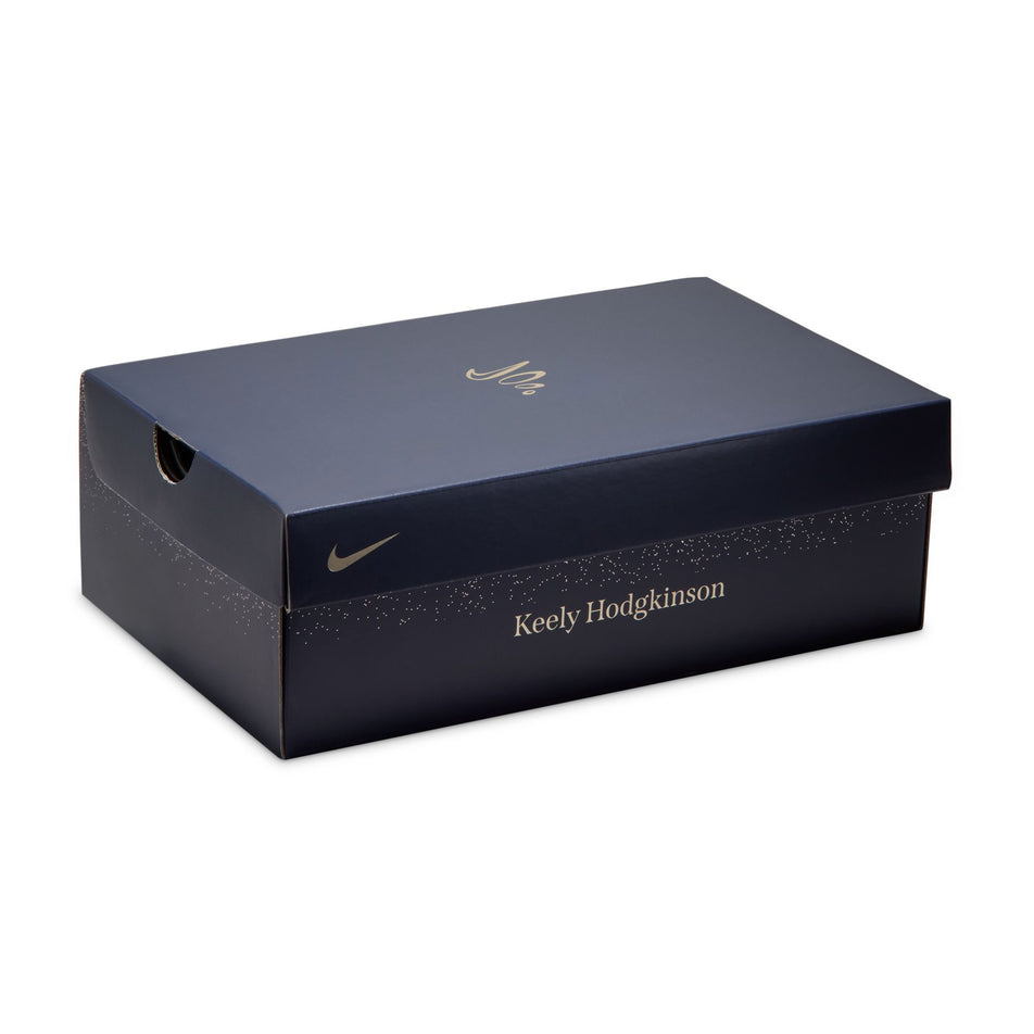 The special shoe box that comes with a pair of Nike Women's Vaporfly 4