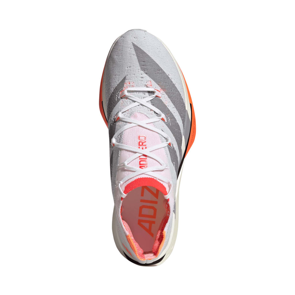 adidas | Unisex Adizero Prime X3 Strung Running Shoes - Ftwr White/Ftwr White/Lucid Red