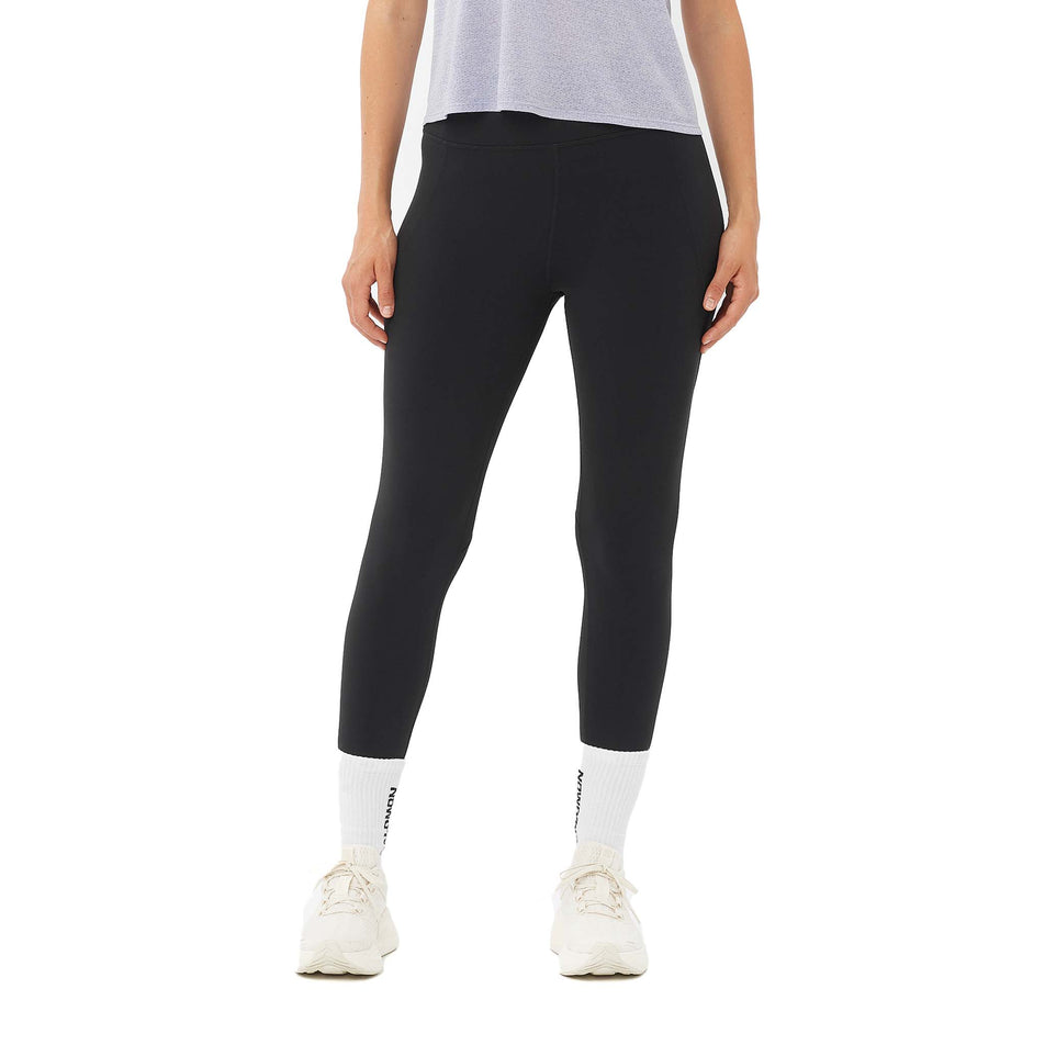Front view of a model wearing the Salomon Women's SHKout Bliss 25