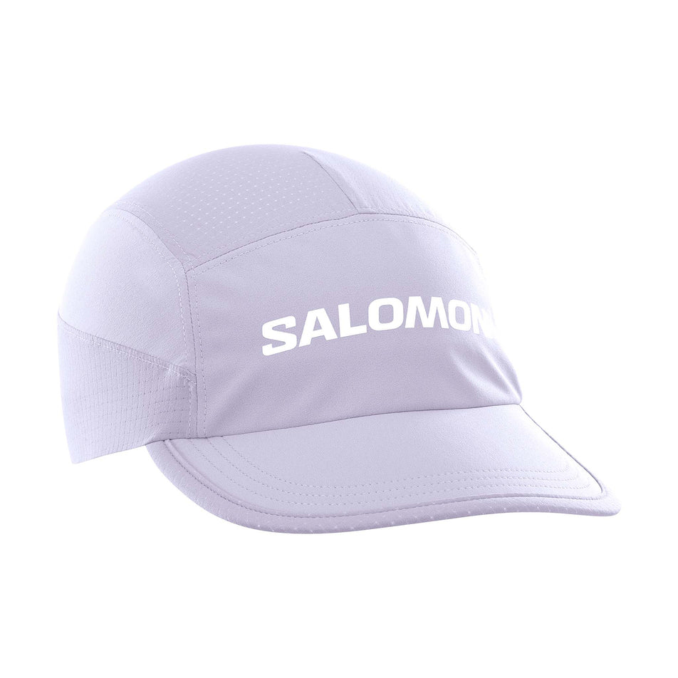 Front view of the Salomon Unisex Aero Cap in the Cosmic Sky colourway. (8577913356450)