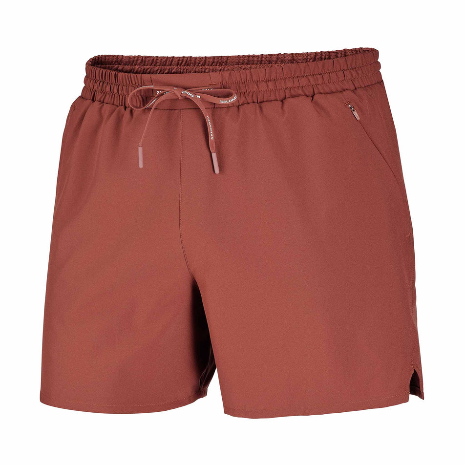 Front view of the Salomon Men's Shakeout Core Shorts 5