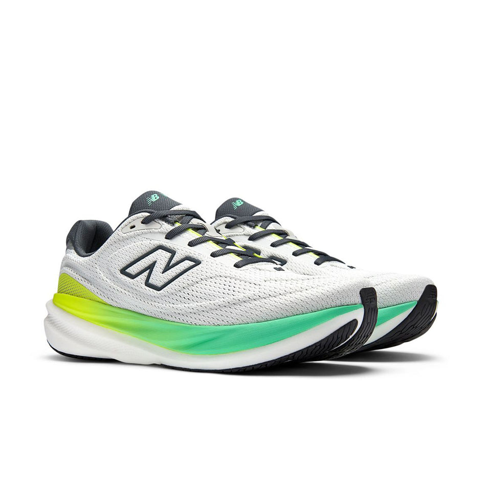 A pair of New Balance Men's 1080 V15 Running Shoes in the Reflection/Graphite colourway.