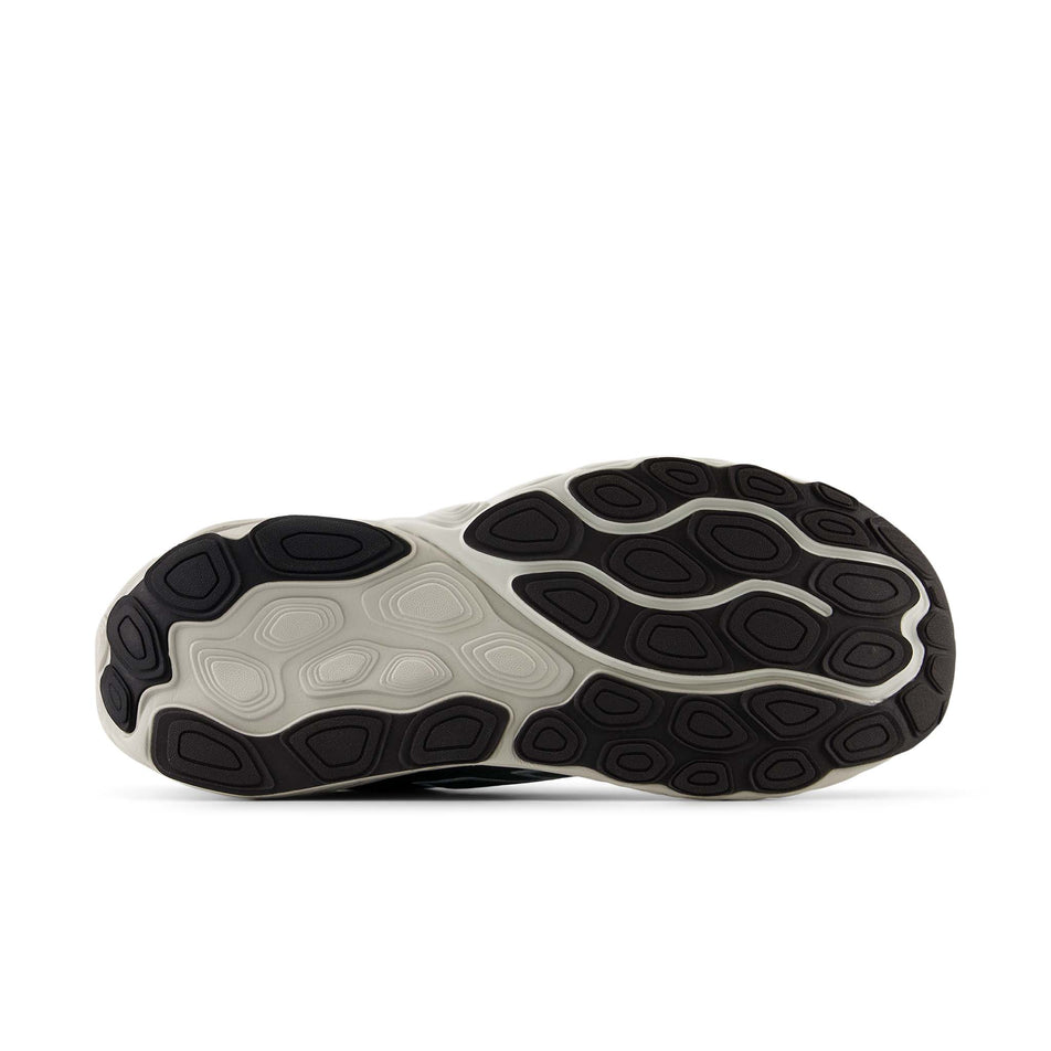 The outsole of the right shoe from a pair of New Balance Men's Fresh Foam X 860 V14 Running Shoes in the Dark Juniper colourway. (8568681103522)