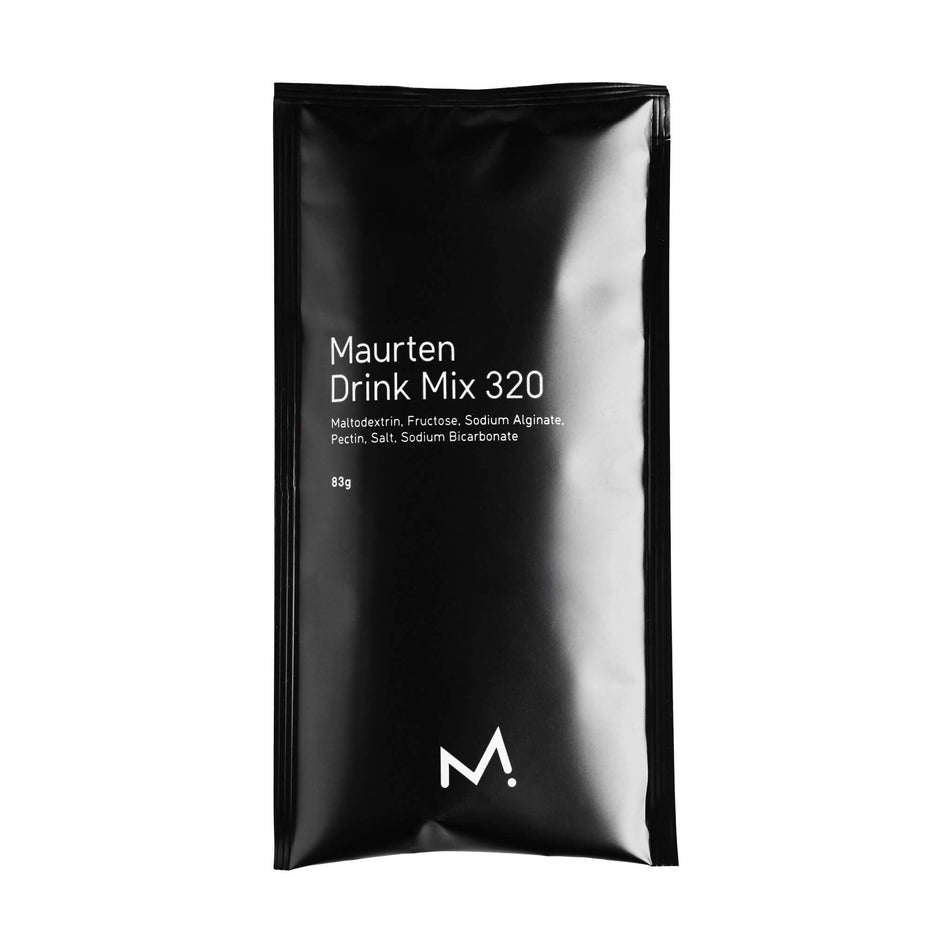 An 83 gram sachet of Maurten Drink Mix 320. (7077123850402)