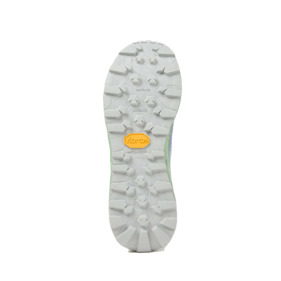 The outsole of the right shoe from a pair of NNormal Unisex Tomir 2.0 Running Shoes in the Green/Blue colourway. (8590339375266)