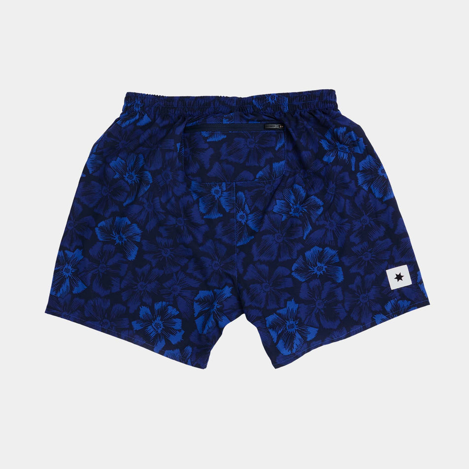 Back view of a pair of SAYSKY Men's Flower Pace Shorts 5