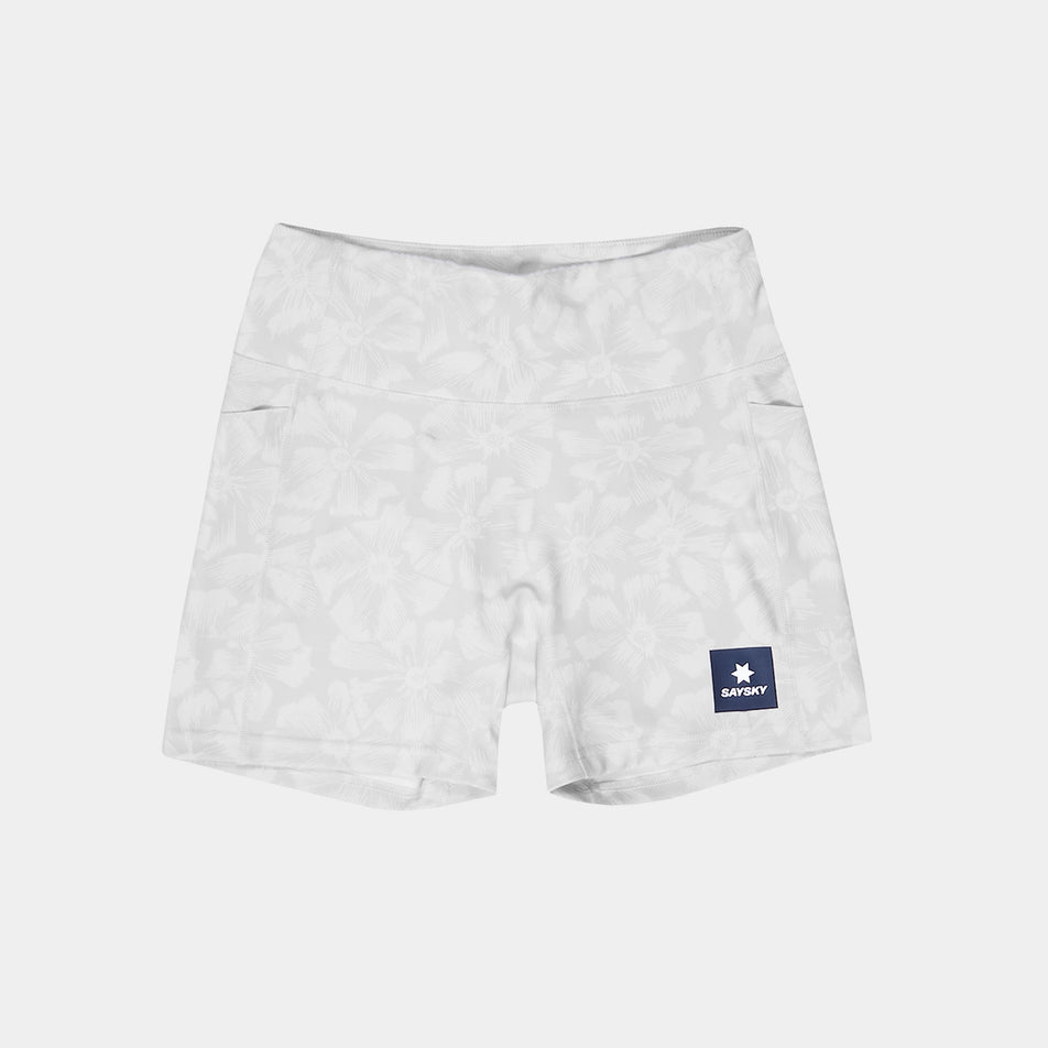 Front view of a pair of SAYSKY Women's Flower Combat+ Short Tights 4