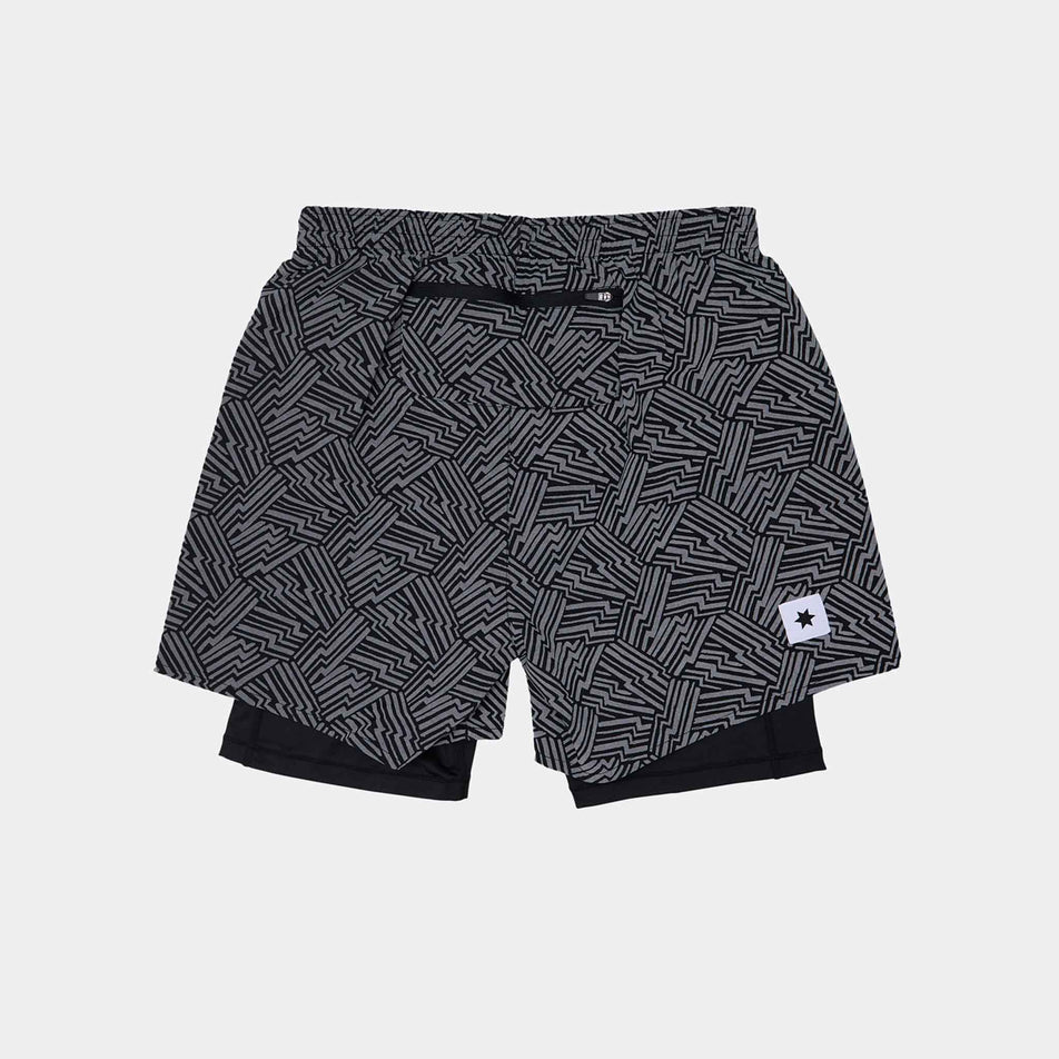 SAYSKY | Men's Reflective Pace 2 In 1 Shorts 5