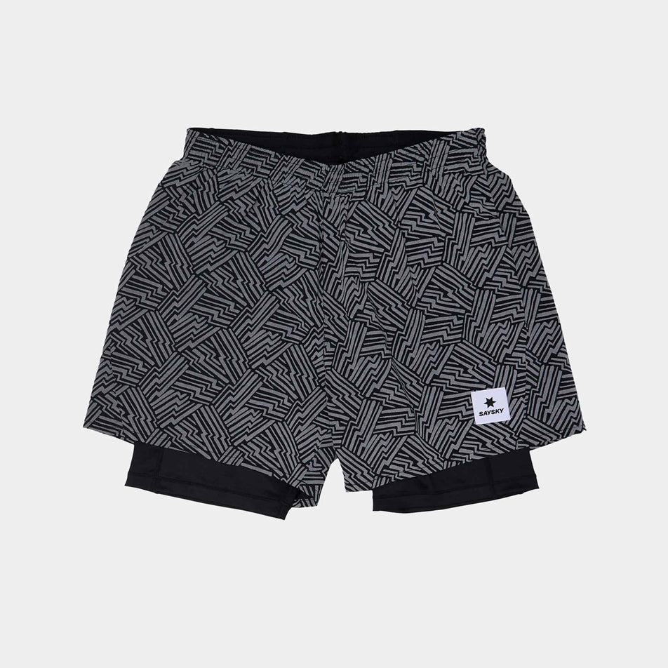 SAYSKY | Men's Reflective Pace 2 In 1 Shorts 5