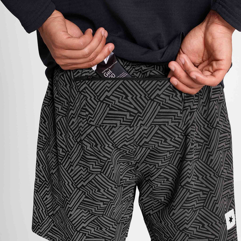 SAYSKY | Men's Reflective Pace 2 In 1 Shorts 5